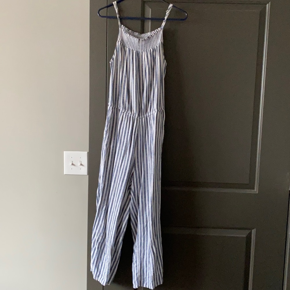 Striped Jumpsuit